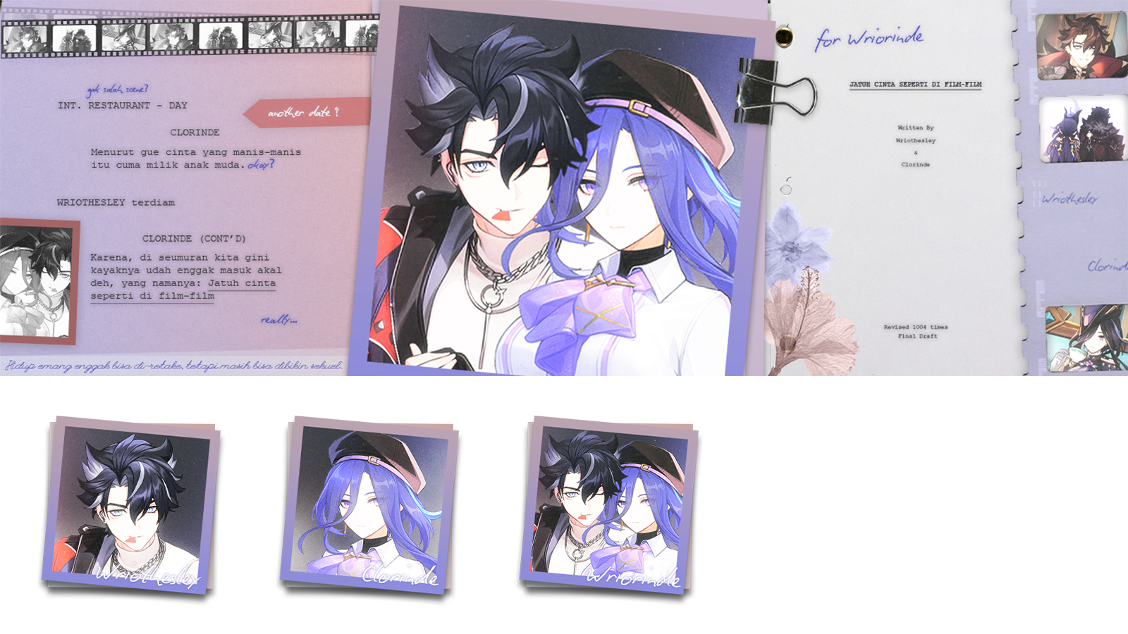 LIKE THE MOVIES (COUPLE) / IDR 18.000